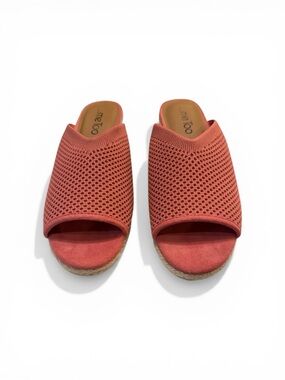 Me Too Women's Coral Open-Toe Slip-On Mules.